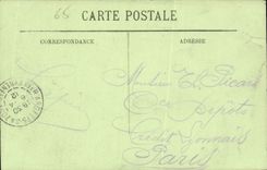 CPA Environs de Cauterets Cascade du Cerisey 