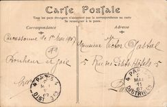 CPA Cite de Carcassonne la Porte de l'Aude 