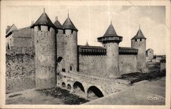 CPA Cite de Carcassonne le Chateau Comtal 