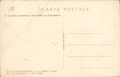 CPA Cite de Carcassonne le Chateau Comtal 