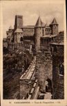 CPA Carcassonne Tour de l'Inquisition 
