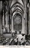 CPA La Cite de Carcassonne Eglise Saint Nazaire Transept meridional Rosace 