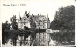 CPA Chateau d'Azay le Rideau 