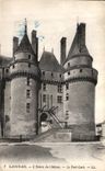 CPA Langeais l'Entree du Chateau le Pont Levis 
