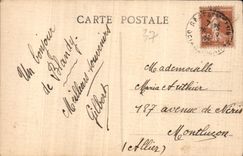 CPA Chateau Feodal de Blandy les Tours 