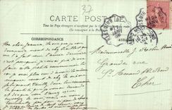 CPA Tours le Nouvel Hotel de Ville la Salle des Fetes 