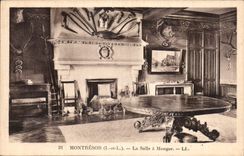 CPA Montresor I et L la Salle a manger 