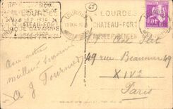 CPA Gavarnie le Cirque et la Chaumiere 