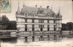 CPA Azay le Rideau facade meridionale 