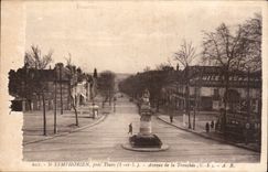 CPA St Symphorien pres Tours I et L avenue de la Tranchee 
