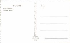 CPA Tours vue generale 