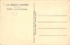 CPA Tours la Tour Charlemagne 