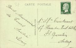 CPA Tours I et L vue generale vers St Cyr prise de la Cathedrale 