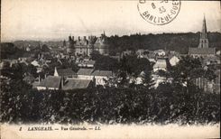 CPA Langeais vue generale 