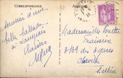 CPA Langeais vue generale 