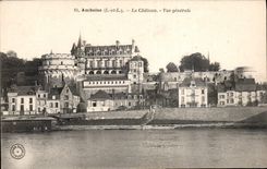 CPA Amboise I et L Le Chateau Vue generale 