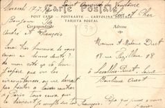 CPA Azay le Rideau Indre et Loire Chateau national entree et facade principale