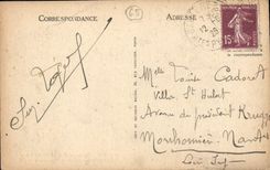 CPA Environs de Cauterets Le Lac de Gaube et le Vignemale 