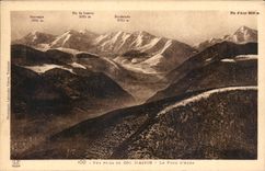 CPA Vue prise du Col d'Aspin le Fond D'Aure 