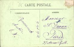 CPA Gavarnie Le Lac Glace et le Pic d'Astazou 