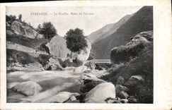 CPA Pyrenees Le Gouffre Halte de Calypso 