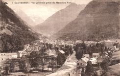 CPA Cauterets Vue generale prise du Mamelou Vert 