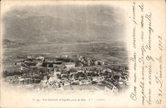 CPA Vue generale d'Argeles prise de Ger 