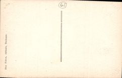 CPA Route de Bagneres de Bigorre a Bagneres Vallee de Gripp Cascade de Gripp 