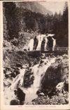 CPA Les Hautes Pyrenees Cauterets Cascade du Lutour 