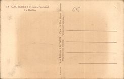 CPA Cauterets Hautes Pyrenees La Raillere 