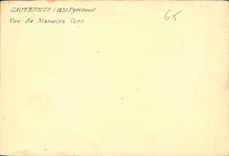 CPA Cauterets Htes Pyrenees Vue du Mamelon Vert 