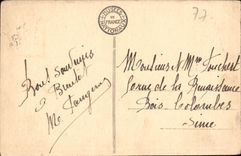 CPA Palais de Fontainebleau Appartements du Pape Salle des Officiers de service 