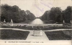 CPA Chateau de Fontainebleau Le Canal 
