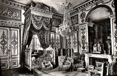 CPA Fontainebleau S et M Le Palais Chambre a coucher de Napoleon 