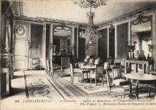 CPA Fontainebleau Le Chateau Salon de reception de l'Imperatrice Josephine 