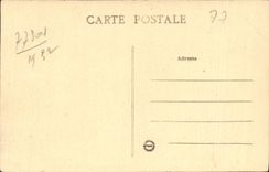 CPA Palais de Fontainebleau La grille d'Honneur et la Cour des Adieux 