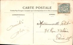 CPA Fontainebleau Cour des Adieux 