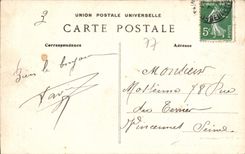 CPA Palais de Fontainebleau Chambre a coucher de Napoleon I 