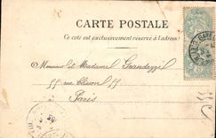 CPA Palais de Fontainebleau Le Parterre 