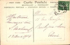 CPA Palais de fontainebleau Une prise du Parc 