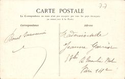 CPA Fontainebleau Chambre a coucher de Napoleon I 