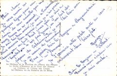 CPA Palais de Fontainebleau Le Chateau et le Pavillon de l'Etang des Carpes La Grille d'Honneur et l