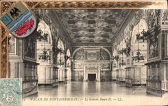 CPA Palais de Fontainebleau La Galerie Henri II 