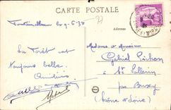 CPA Palais de Fontainebleau Le Chateau et L'Etang des Carpes 