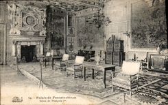 CPA Palais de Fontainebleau Salon de Francois I 