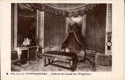 CPA Palais de Fontainebleau Cabinet de travail de l'Empereur 