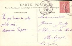 CPA Fontainebleau le palais chambre de Narie Antoinette 