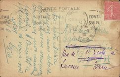 CPA Palais de Fontainebleau Bassin des Cascades 