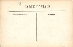 CPA Fontainebleau le Palais Chambre des Officiers 