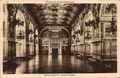 CPA Palais de Fontainebleau Galerie Henri II 